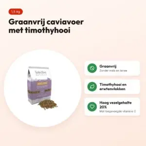 Supreme Science Selective caviavoer graanvrij 1,5 kg – voordelen