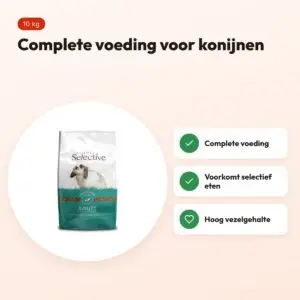 Supreme Science Selective konijnenvoer 10 kg – voordelen