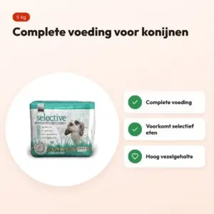 Supreme Science Selective konijnenvoer 5 kg – voordelen