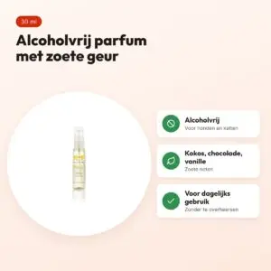 Yuup Yellow parfum 30 ml – alcoholvrij, voor honden en katten – voordelen