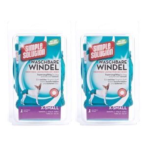 Simple Solution wasbare hondenluier XS 25-35 cm – multipack 2 stuks - Afbeelding 1