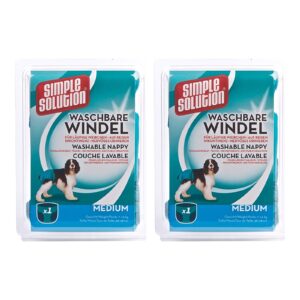 Simple Solution wasbare hondenluier M 38-58 cm – multipack 2 stuks - Afbeelding 1