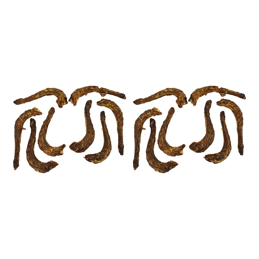 Petsnack kalkoennek 1 kg – 2 stuks, gedroogde kauwsnack voor honden (multipack)