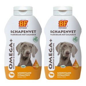BF Petfood vloeibaar schapenvet met zalmolie 250 ml – multipack 2 stuks - Afbeelding 1