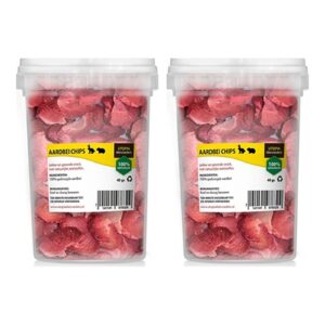 Utopia aardbeichips 50 g – gedroogde fruitsnack, multipack 2 stuks - Afbeelding 1