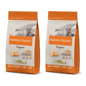 Nature's Variety kattenvoer kip 1,25 kg – zonder granen – multipack 2 stuks - Afbeelding 1