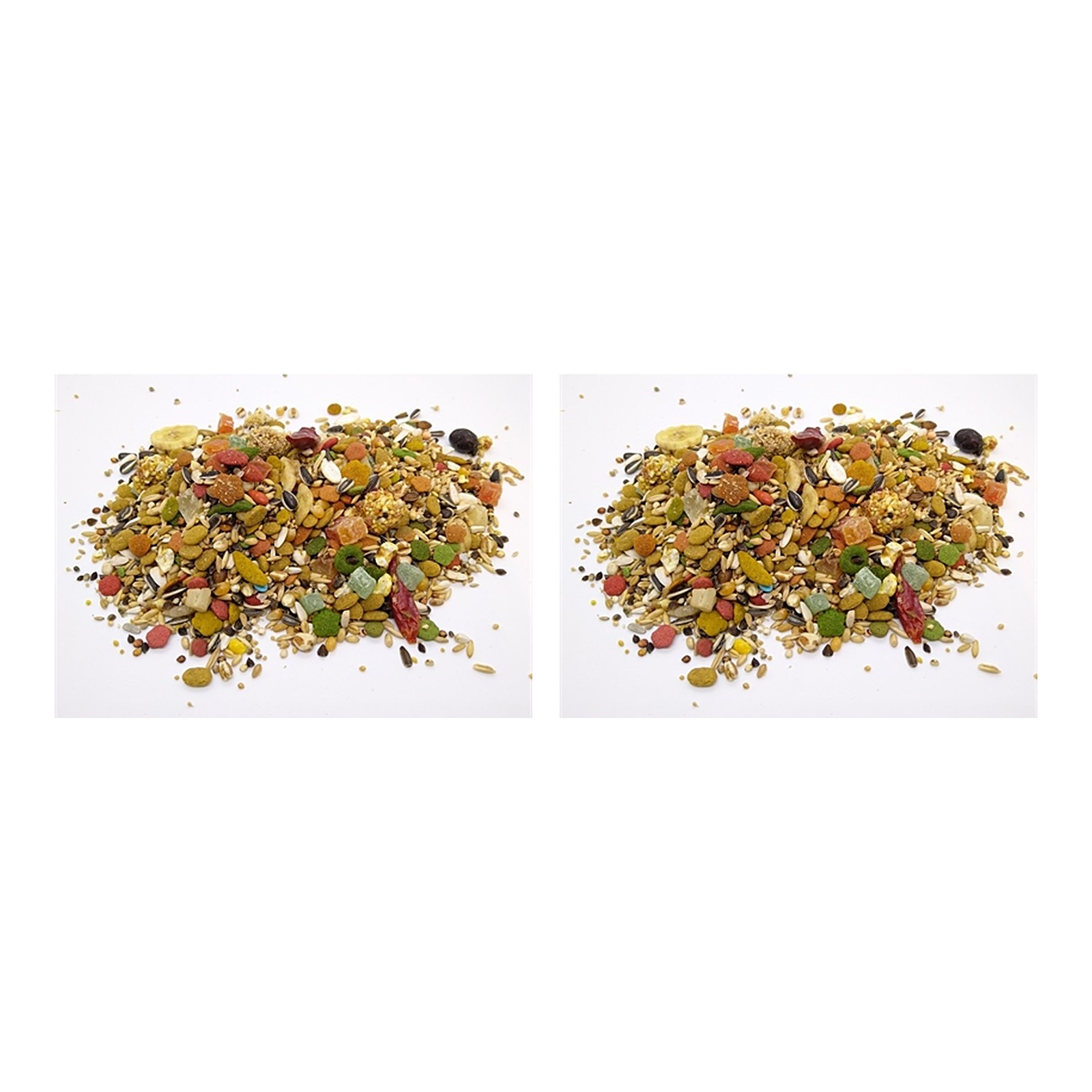 Hareco Amazone Select papegaaienvoer zonder pellets 3 kg – 2 stuks, vetarm (multipack) - Afbeelding 1