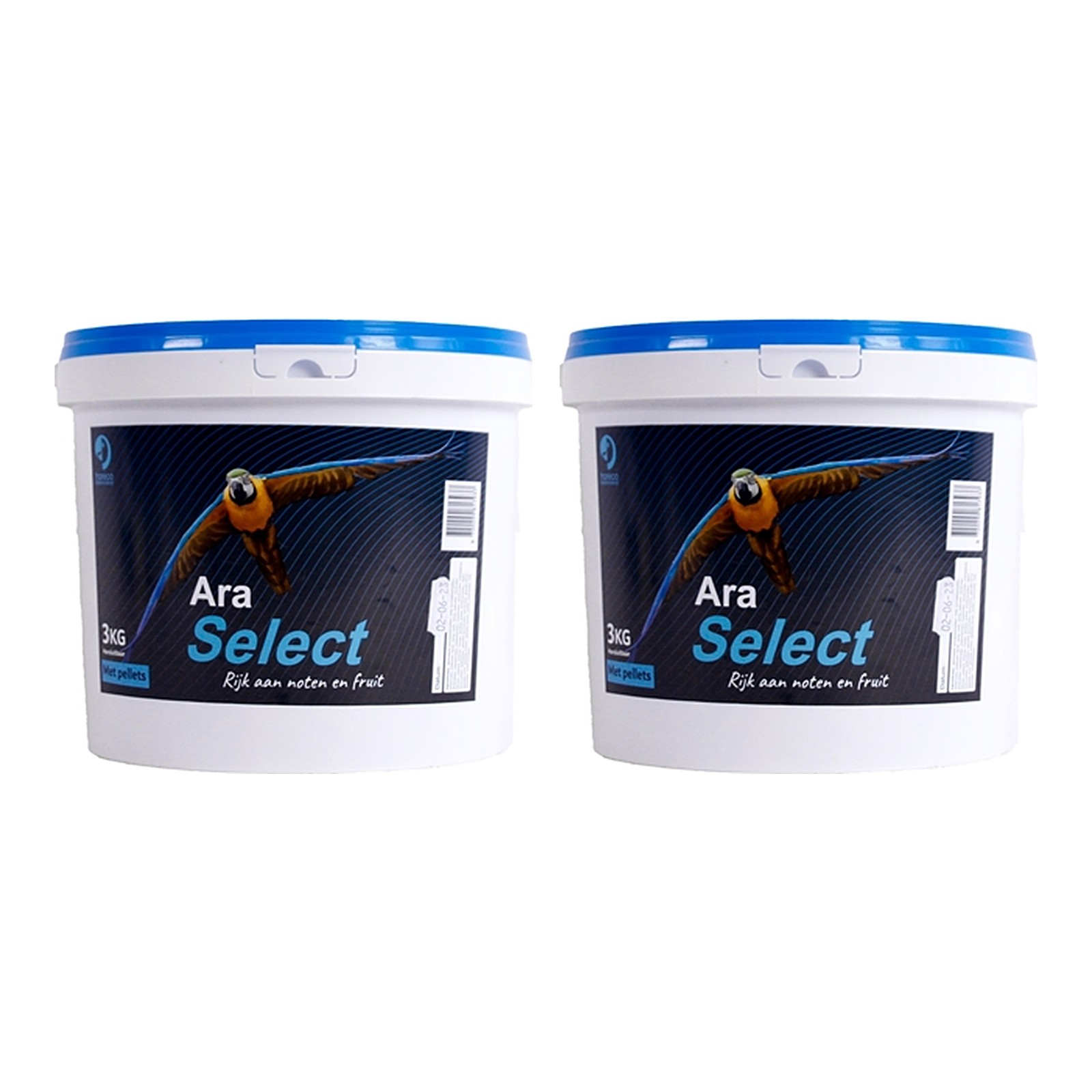 Hareco Ara Select papegaaienvoer zonder pellets 3 kg – 2 stuks (multipack) - Afbeelding 1