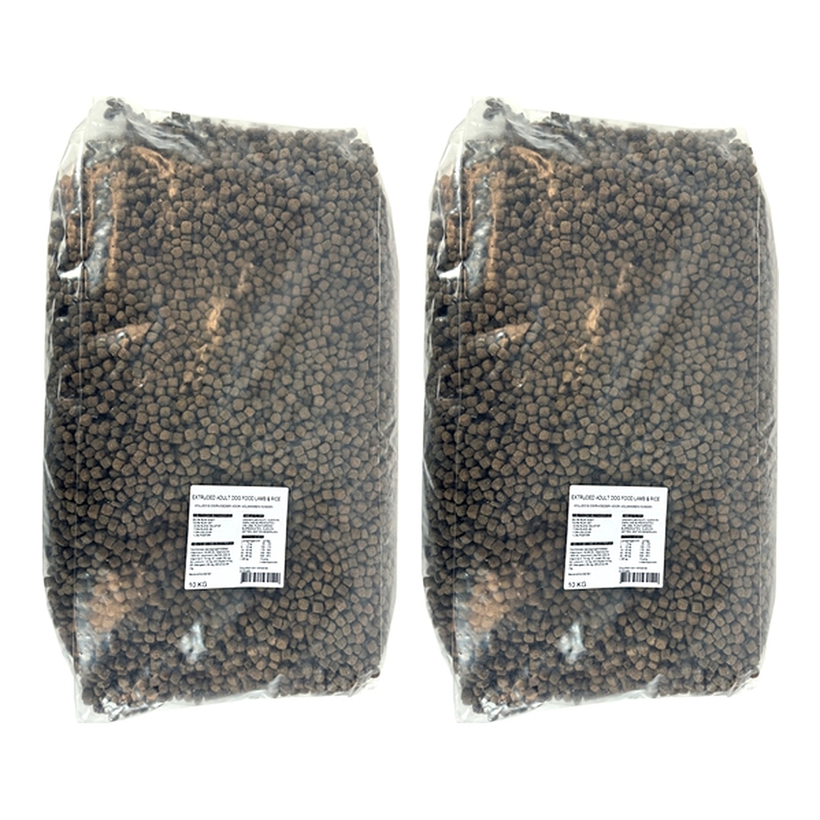 Excellent hondenvoer Budget Extruded Adult lam en rijst 10 kg – 2 stuks (multipack) - Afbeelding 1