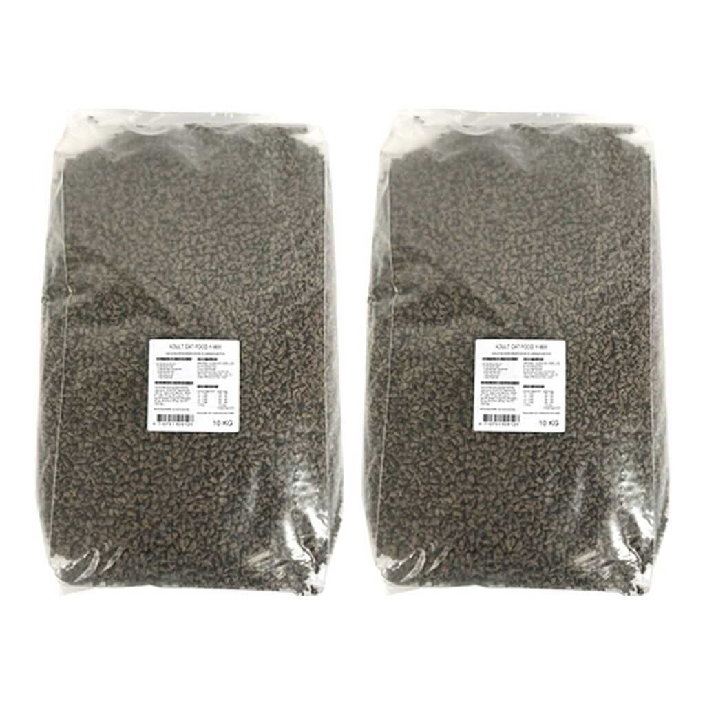 Excellent kattenvoer 4-Mix 10 kg – 2 stuks, vlees en gevogelte (multipack)