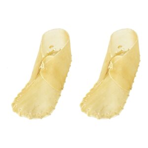 Petsnack kauwschoen buffelhuid 8 inch (20 cm) – multipack 2 x 5 stuks - Afbeelding 1
