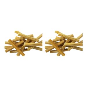 Petsnack geperste staaf buffelhuid 5 inch 12,5 cm – multipack 2 x 25 stuks - Afbeelding 1