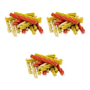 Petsnack dentalstick hond kip, lam en rund 13 cm – multipack 3 x 100 stuks - Afbeelding 1
