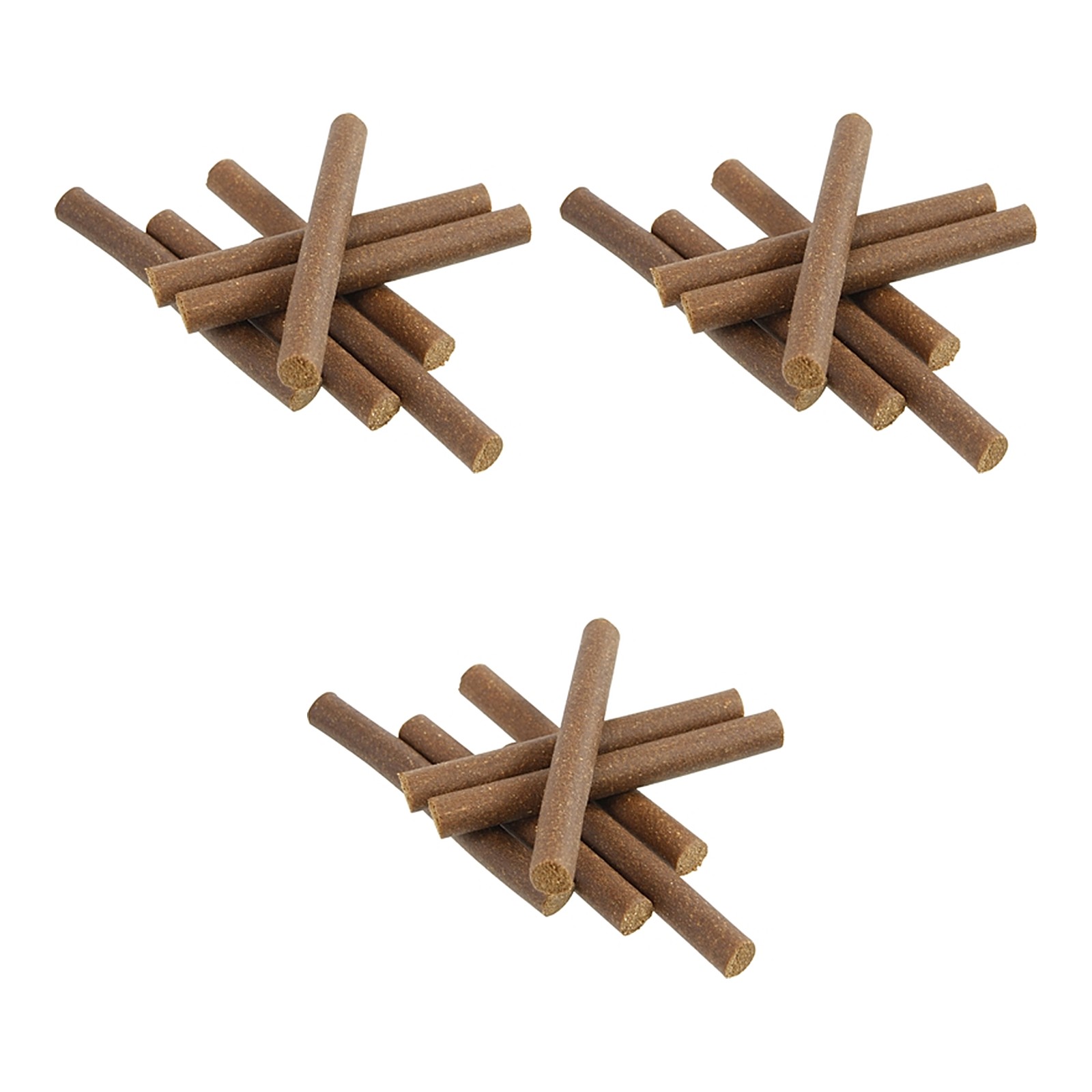 I Am sticks fricandel kip hondensnacks 150 stuks – 3 stuks, kauwstick 13,5 cm (multipack) - Afbeelding 1