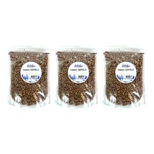 De Vries gepelde pinda's 2 kg – hersluitbare emmer, multipack 3 stuks - Afbeelding 1
