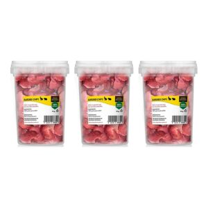 Utopia aardbeichips 50 g – gedroogde fruitsnack, multipack 3 stuks - Afbeelding 1