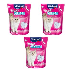 Vitakraft Magic Clean kattenbakvulling 5 l – multipack 3 stuks - Afbeelding 1