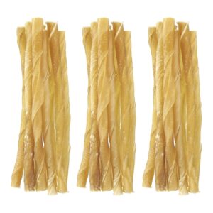 Petsnack twisted stick buffelhuid 5 inch 6-8 mm – multipack 3 x 100 stuks - Afbeelding 1
