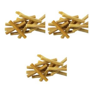 Petsnack geperste staaf buffelhuid 5 inch 12,5 cm – multipack 3 x 25 stuks - Afbeelding 1