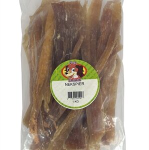 Petsnack nekspier 30 cm 1 kg – circa 16 stuks, kauwsnack hond - Afbeelding 4