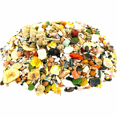Hareco Papegaai Select vogelvoer met pellets 1 kg