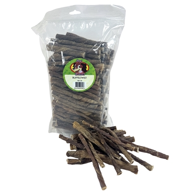 Petsnack buffeltwist 780 g – gedraaide kauwsnack van waterbuffel