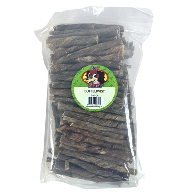 Petsnack buffeltwist 780 g – gedraaide kauwsnack van waterbuffel