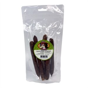 Petsnack gedroogde worstjes 5 stuks – kip en rund, ca. 100 g - Afbeelding 4
