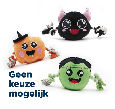 Croci hondenknuffel Fright Night vriendjes assorti 23,5 cm – flostouw