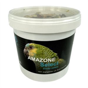 Hareco Amazone Select papegaaienvoer zonder pellets 1,5 kg – vetarm - Afbeelding 1