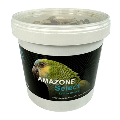 Hareco Amazone Select papegaaienvoer zonder pellets 1,5 kg – vetarm