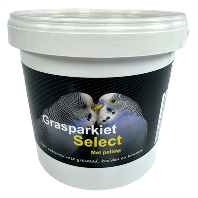 Hareco Grasparkiet Select vogelvoer met pellets 1,8 kg