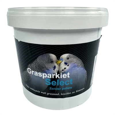 Hareco Grasparkiet Select vogelvoer zonder pellets 1,8 kg