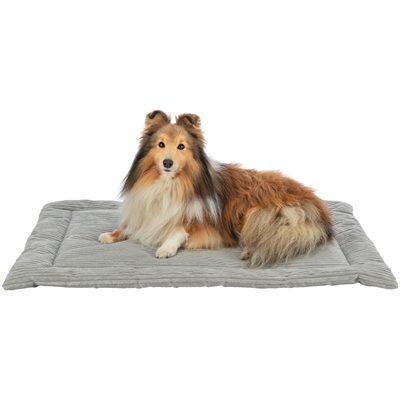 Trixie ligmat Jonna ribfluweel grijs 130 x 85 cm – slipvast, wasbaar