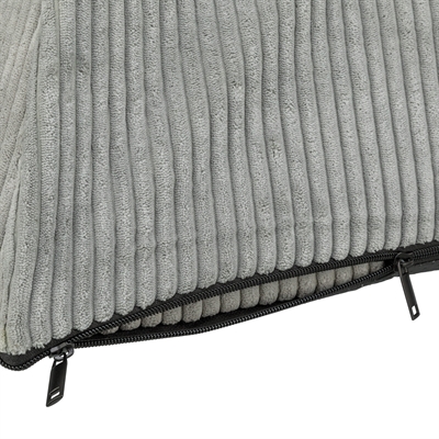 Trixie hondenmand tent Jonna Vital ribstof lichtgrijs 100 x 70 x 70 cm