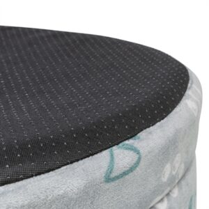 Trixie hondenmand Jimmy Soft ovaal lichtgrijs 95 x 85 cm - Afbeelding 4