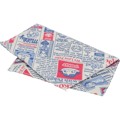 Trixie kattenspeeltje krant met catnip blauw/wit 25 x 18 cm, 4 stuks