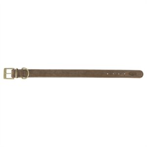 Trixie halsband hond Pure leer bruin S-M 31-37 x 3 cm - Afbeelding 5