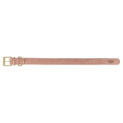 Trixie halsband hond Pure leer roze L 47-54 x 4 cm
