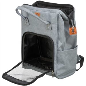 Trixie hondenrugtas Ava grijs 32 x 20 x 44 cm – tot 10 kg - Afbeelding 5