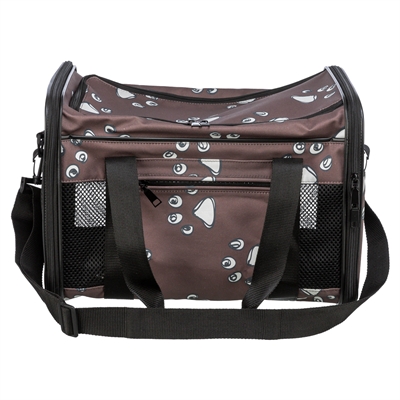 Trixie hondentas Adrina met print bruin 42 x 26 x 27 cm – tot 7 kg