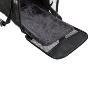 Trixie hondentas Adrina met print zwart 42 x 26 x 27 cm – tot 7 kg - Afbeelding 6