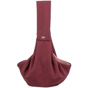 Trixie buikdrager Soft bordeaux/roze 60 x 20 x 22 cm – tot 5 kg - Afbeelding 4