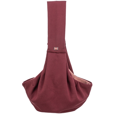 Trixie buikdrager Soft bordeaux/roze 60 x 20 x 22 cm – tot 5 kg