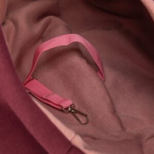 Trixie buikdrager Soft bordeaux/roze 60 x 20 x 22 cm – tot 5 kg - Afbeelding 6