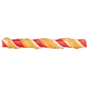 Trixie Denta Fun Barbecue Roll kippenborst 17 cm 45 g – 50 stuks - Afbeelding 1