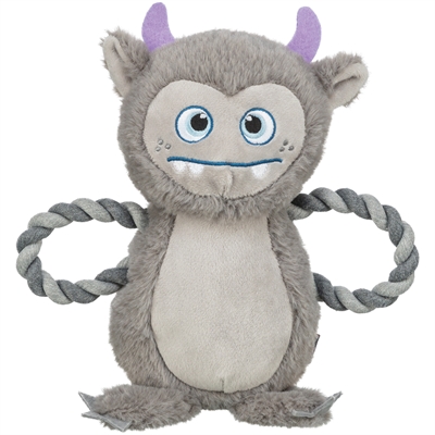 Trixie hondenspeelgoed Be Eco monster gerecycled pluche grijs 33 cm