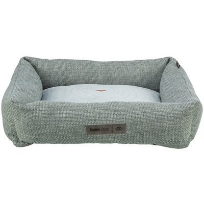 Trixie hondenmand Viviana hoekig velours blauwgrijs 120 x 75 cm