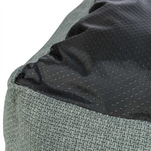 Trixie hondenmand Viviana hoekig velours blauwgrijs 120 x 75 cm - Afbeelding 5