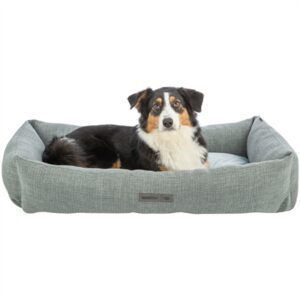 Trixie hondenmand Viviana hoekig velours blauwgrijs 120 x 75 cm - Afbeelding 6